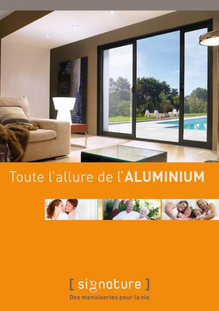 Toute l'allure de l'aluminium
